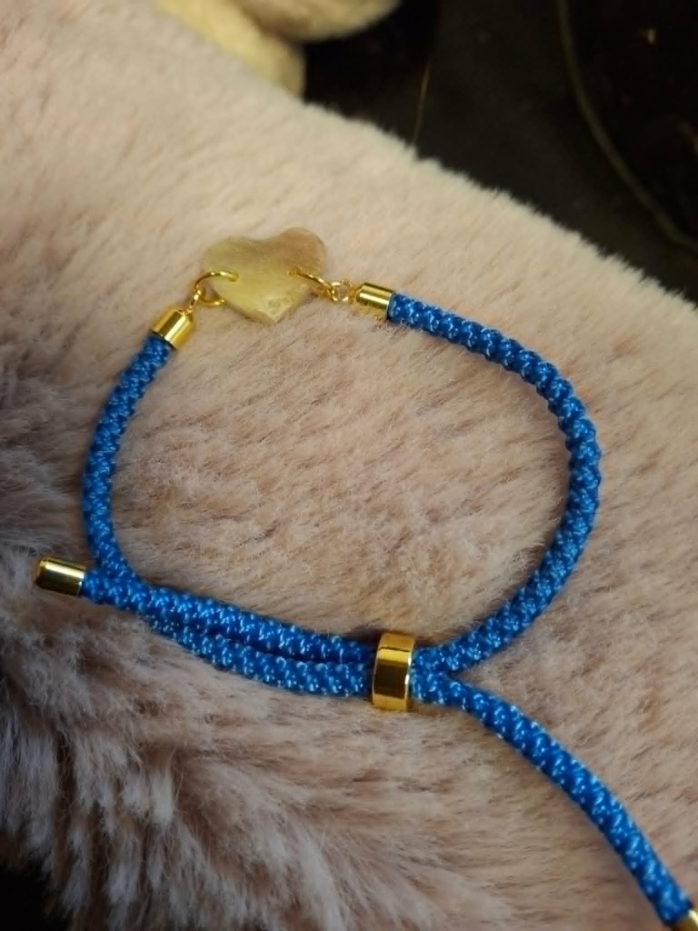 Cœur d'or Bleu